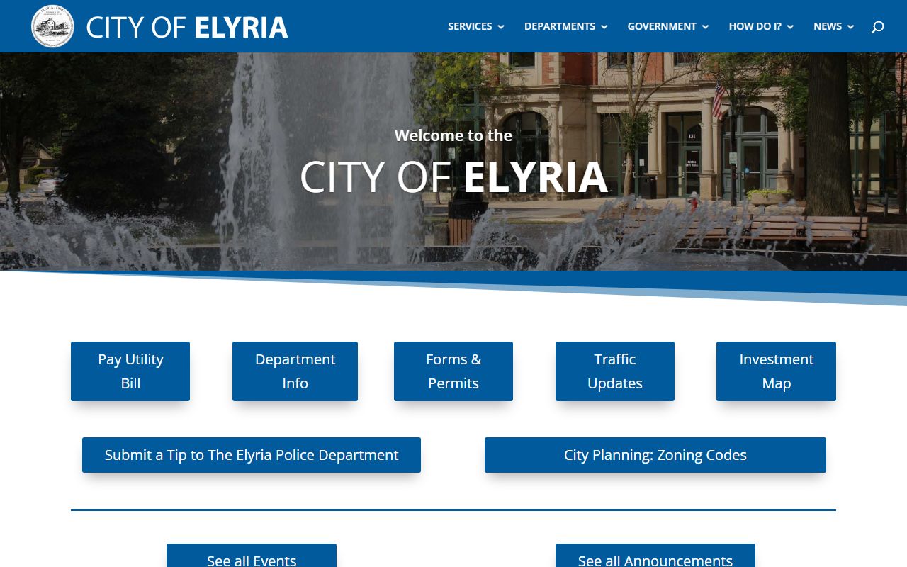 Elyria Ohio divorce records search resources
