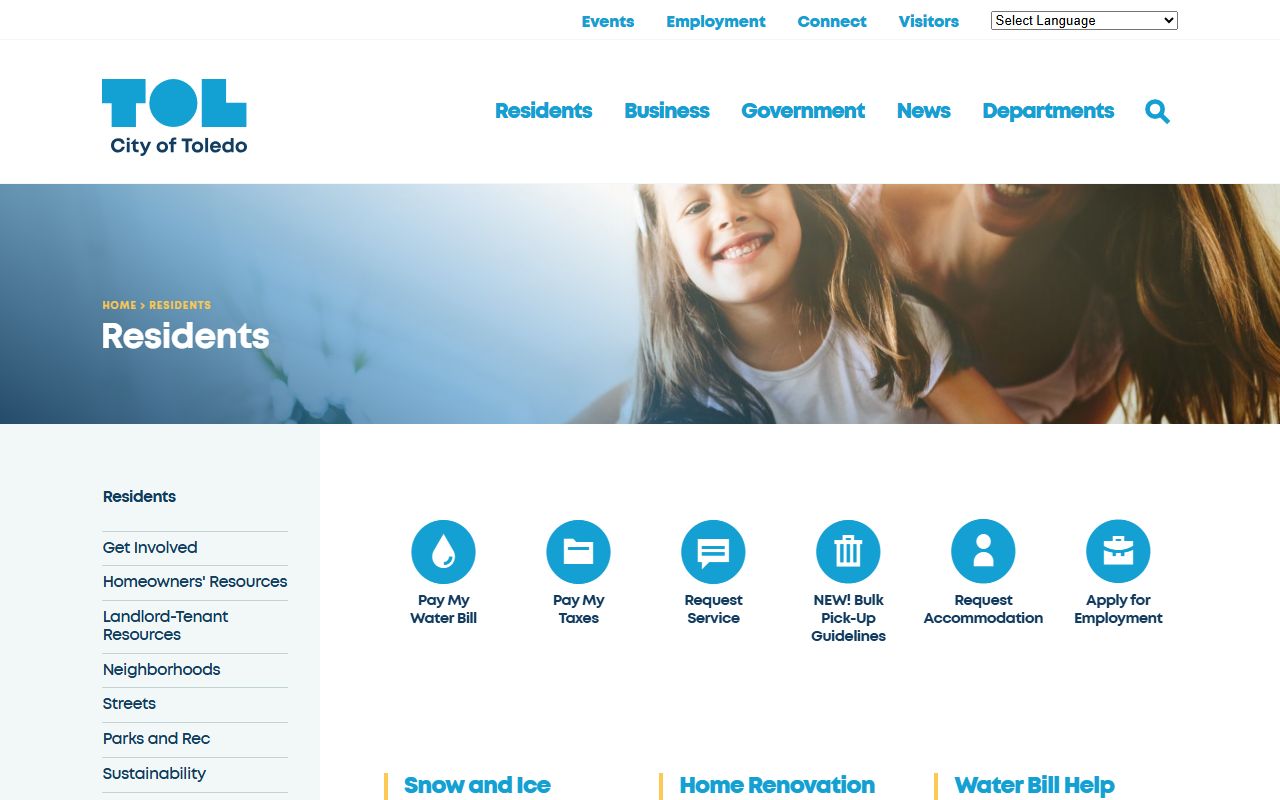 Toledo residents services for divorce record access