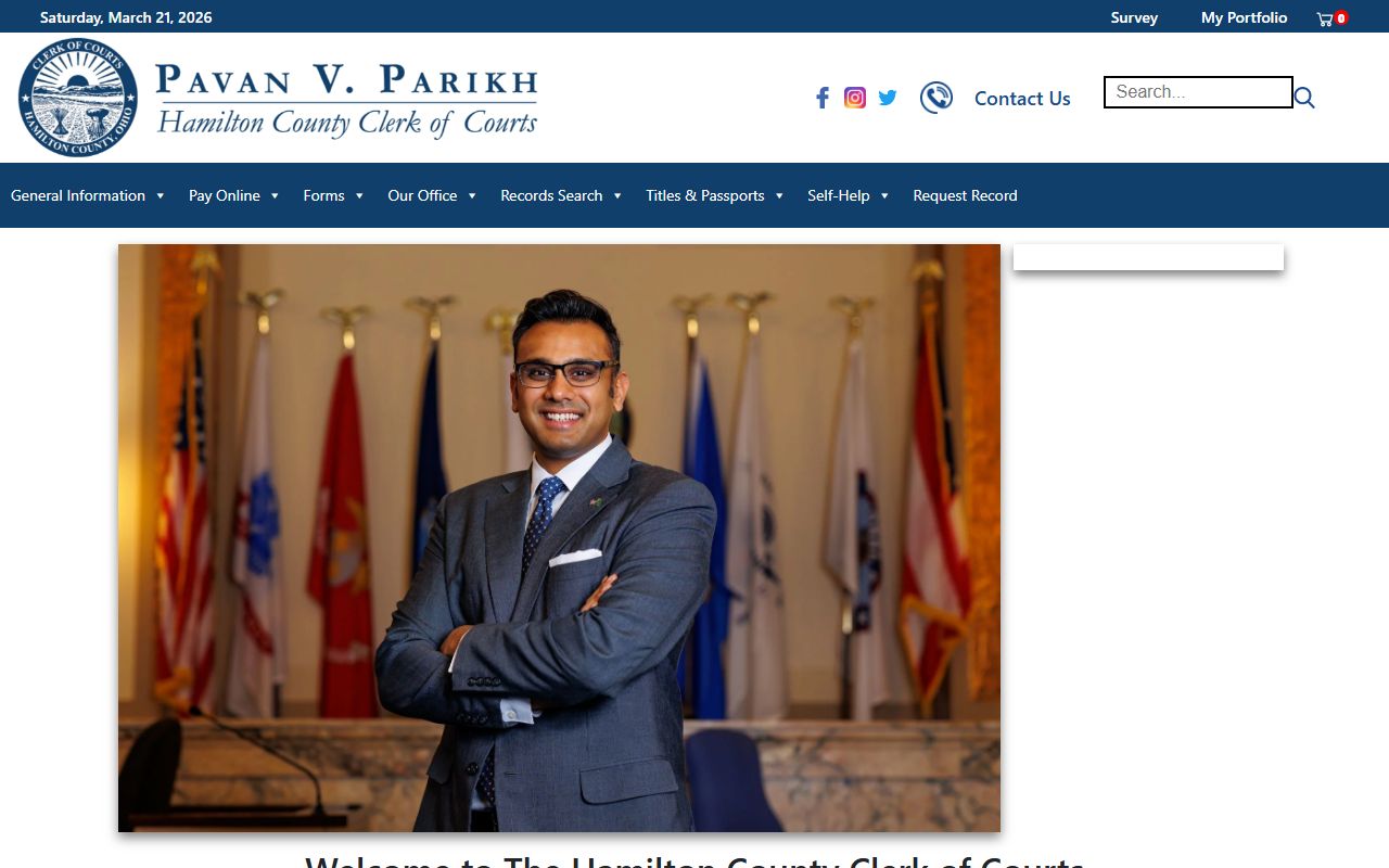 Hamilton County Clerk of Courts divorce records